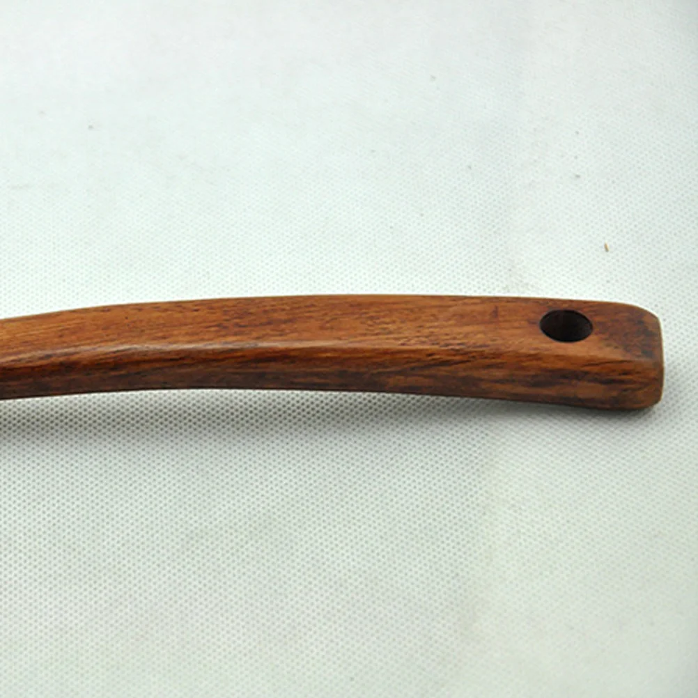 

5Pcs Wooden Soup Spoon Natural Round Deepened Long Handle Multi-Purpose Kitchen Utensil Cooking Mixing Stirring Tools