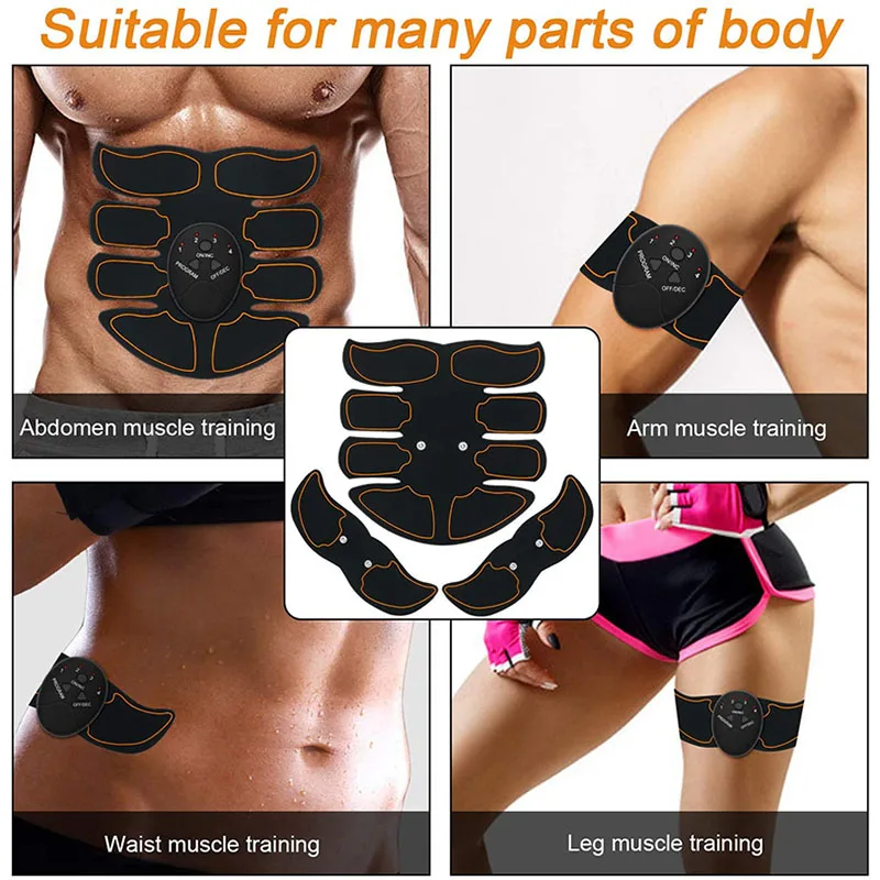 Rechargeable EMS Hip Trainer Muscle Stimulator Toner Buttocks Lifting Fitness Equiment Weight Loss Body Slimming Massager Unisex