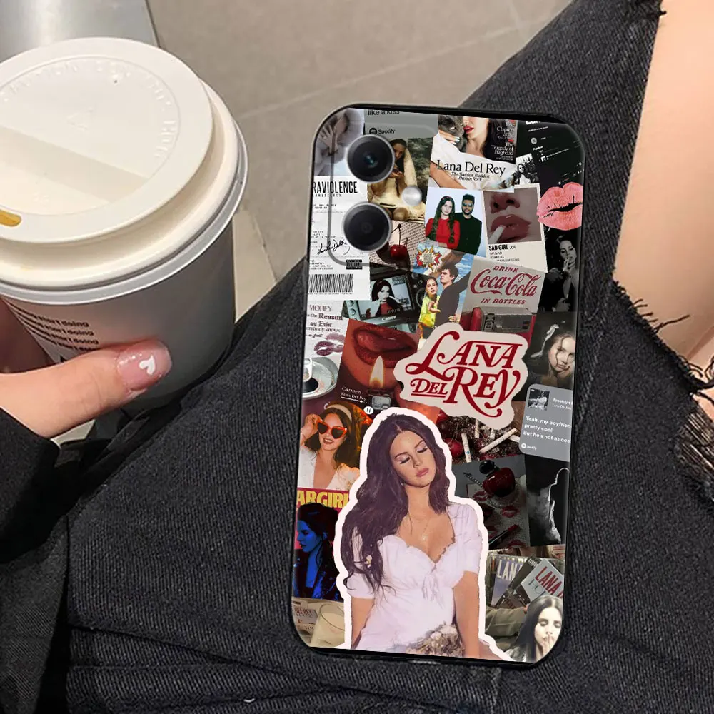 Singer L-Lana Del Rey Born to Die Phone Case For Redmi Note 13 12 12S 11 11T 11S 10 9T 9S 9 8 8T 7 6 Pro 5G 4G Case Funda Shell