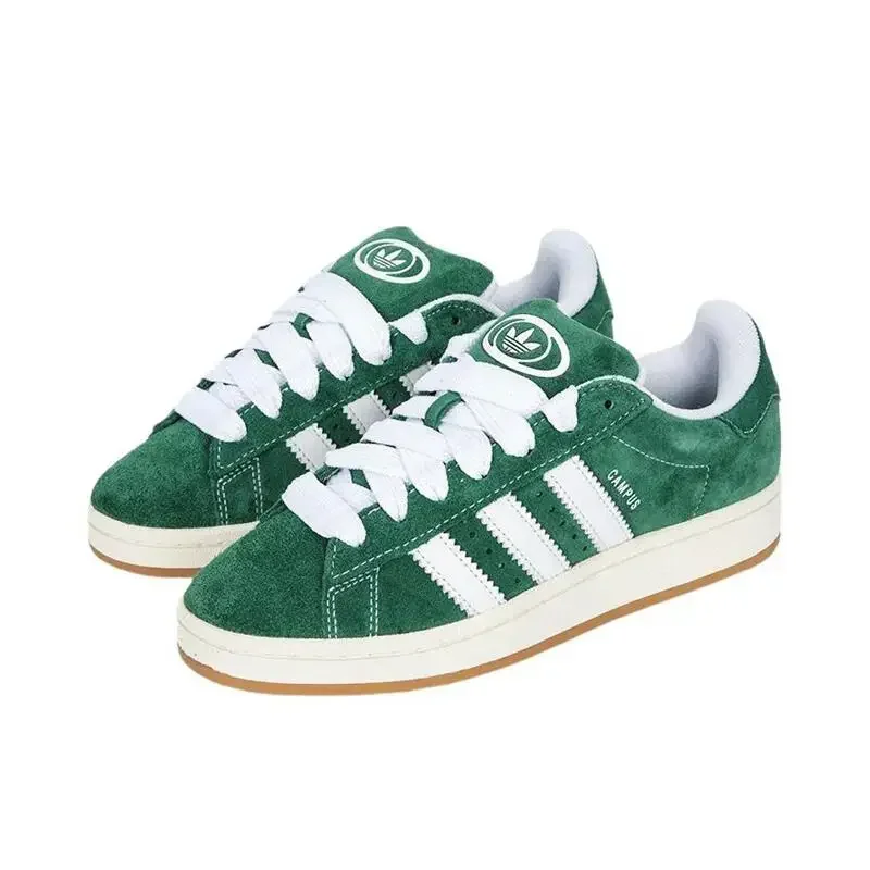 

Adidas Originals Campus 00s Retro Casual Breathable Men's and Women's Board Shoes Green White