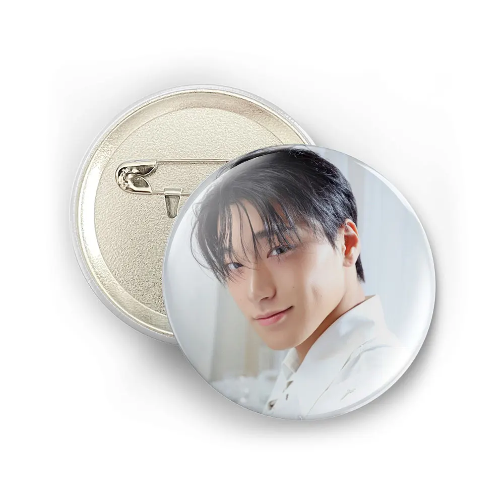 58mm Pin ATEEZ YOUR FRIENDLY GHOST Badge KPOP Brooch Collectible Fashion Accessory for Fans Backpack/T-shirt image 5