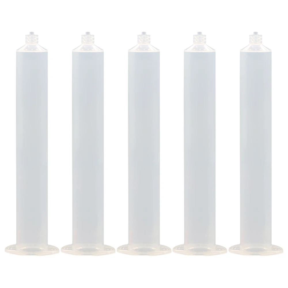 

100pcs 55CC Industrial Syringe Barrel Tip Adapter Flux Plastic Barrel With piston Glue Dispenser Dispensing Needle