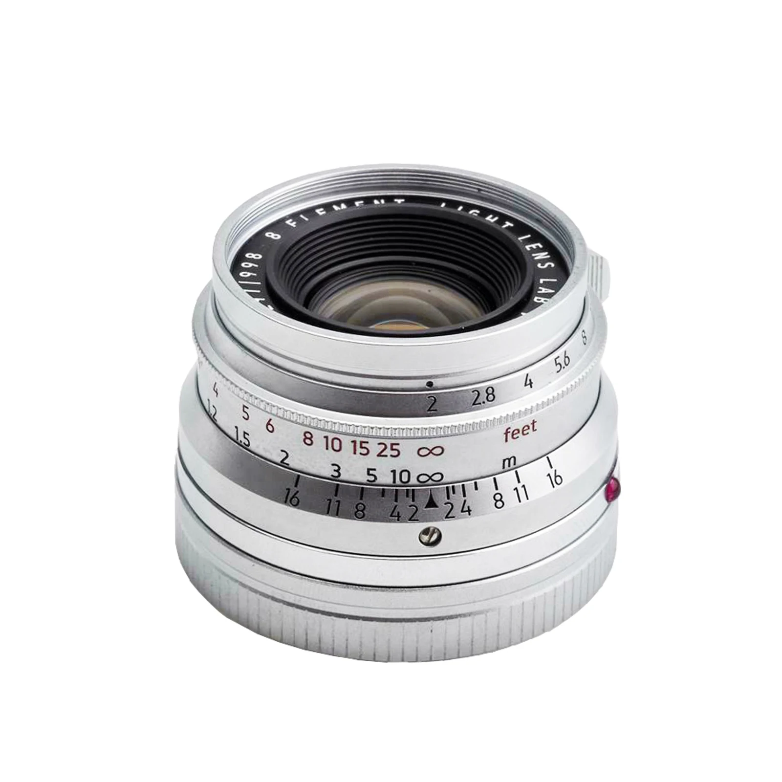 Light Lens Lab Lens For Leica M Port 8-Element  V3LC/V6LC 35mm F/2 Fixed Focus Camera Accessories Silvery Scenery Architecture