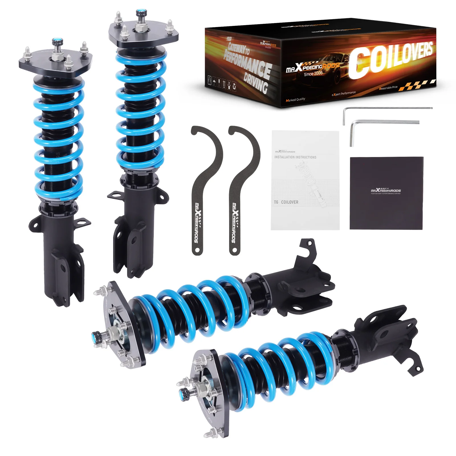 

24 Levels Coilovers Suspension Kit For Toyota Corolla E90 87-02 Shocks+Springs