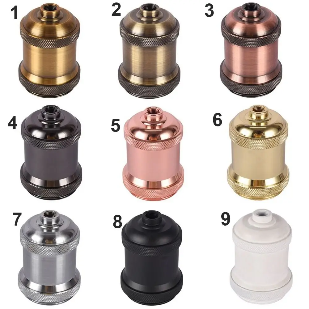 جديد العتيقة E27 أضواء خمر لمبة خمر حامل مصباح دائم ضوء لمبة حامل المنزل للديكور