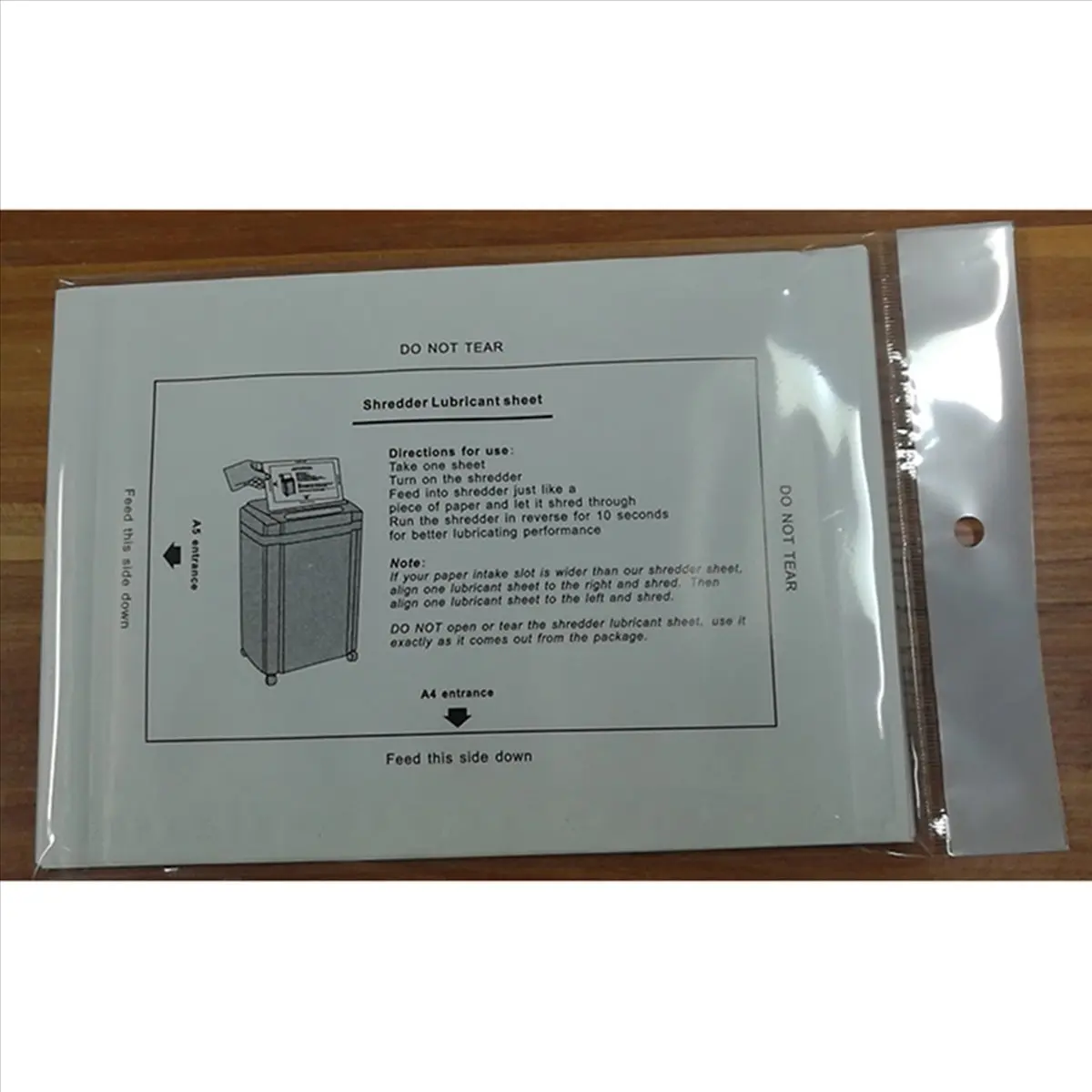 【黒色huodong】36枚入りシュレッダー潤滑シート-シュレッダー潤滑油-ポータブルペーパータイプ潤滑油