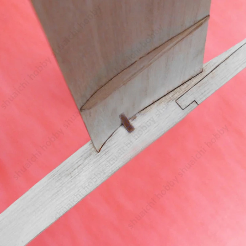 1 Juego de modelo de avión de madera hecho a mano, deportes al aire libre, juguete volador, planeador, envergadura, Kit de montaje de 300mm para aviones RC hechos a mano