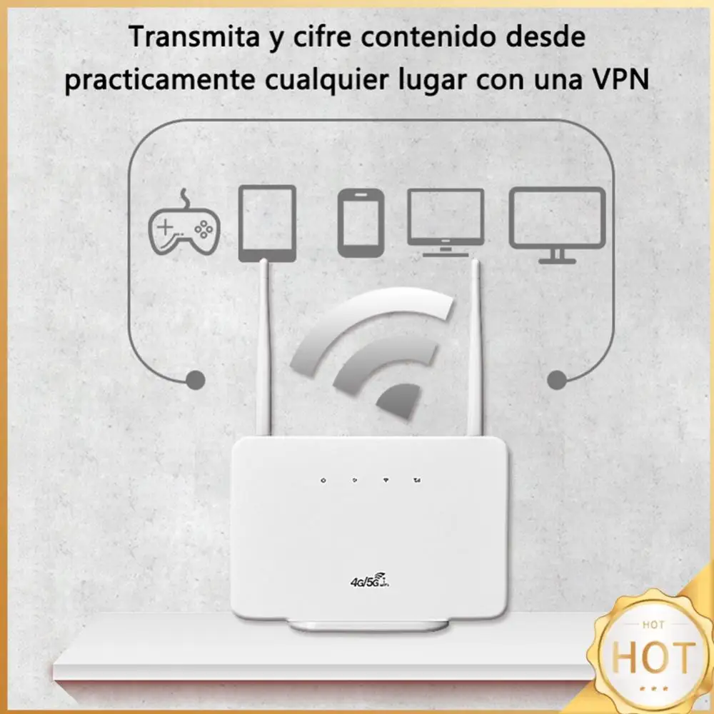 300Mbps 4G LTE CPE راوتر مودم نقطة اتصال لاسلكية هوائي خارجي مع فتحة للبطاقات Sim قابس الولايات المتحدة للعمل في المنزل والسفر