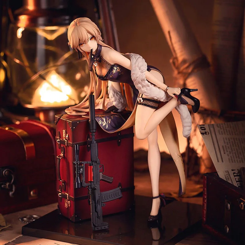 

Girls Frontline Zi Yuxin Anime Beautiful Girl Ots-14 Groza Figure Game Statue Desktop Decoration Collection Toy Birthday Gift