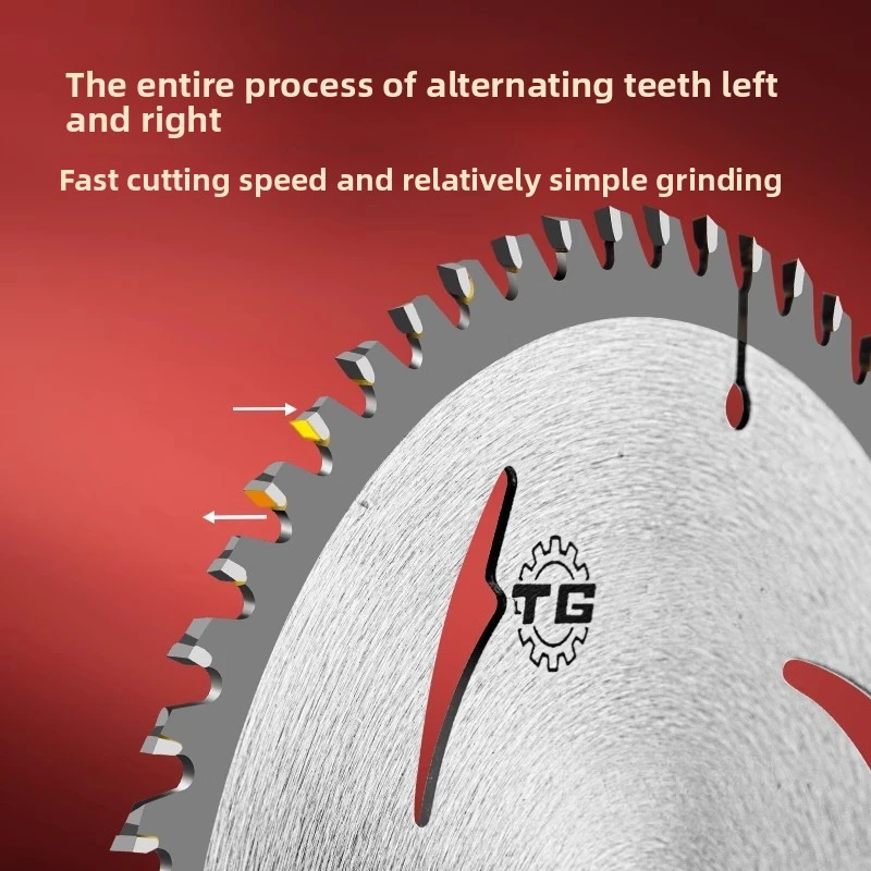 شفرة منشار دائري TG لأعمال النجارة آلة قطع طاحونة زاوية سبائك الصلب درجة التجديد الأصلية #4