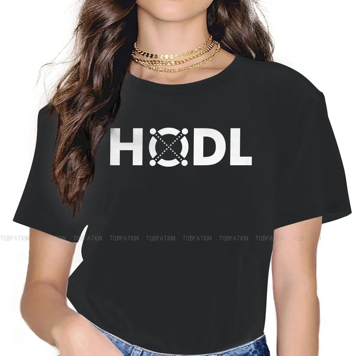 Elrond Blockchain Virtual Currency TShirt for Woman Girl HODL EGLD  5XL Leisure Sweatshirts T Shirt Trendy Fluffy