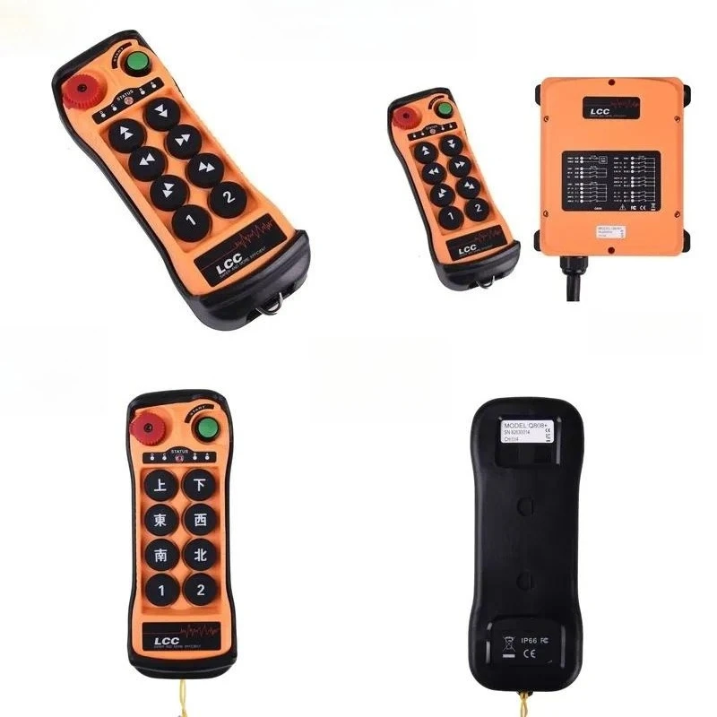 8 Button IP65 Waterproof Two Speed Crane Remote Control Switch