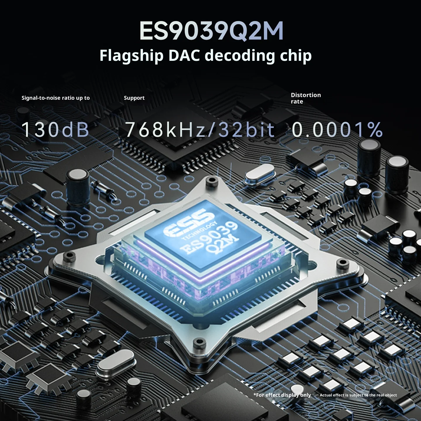 NICEHCK Octave Type-C Portable DAC Headphone Amplifier ES9039Q2M Chip Decoding Dual SGM8262 Op-Amp 3.5mm 4.4mm Output Audio AMP