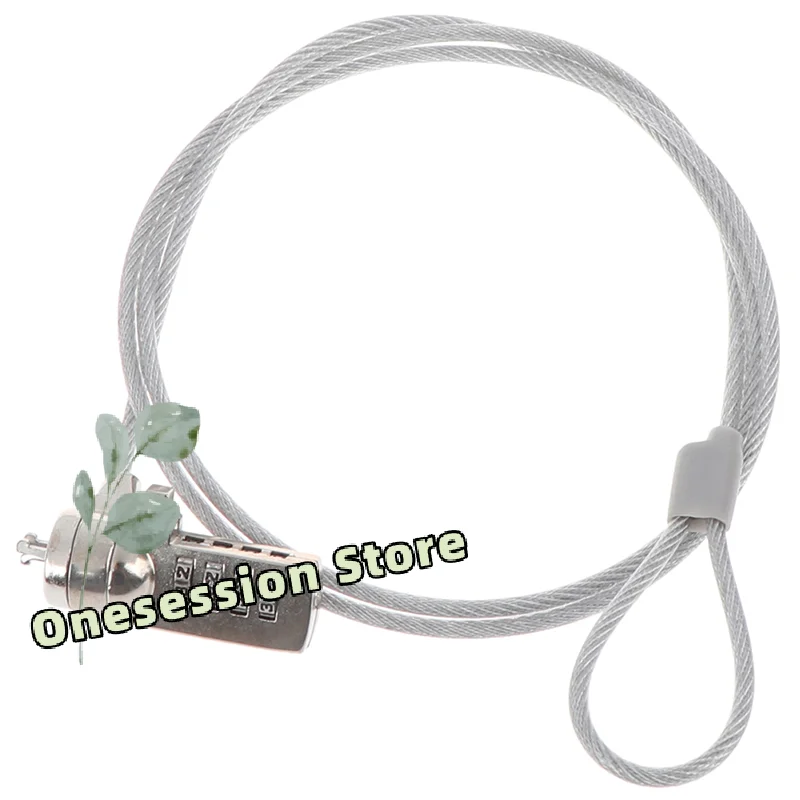 

4 Digit security password computer lock anti-theft chain for notebook pc laptop