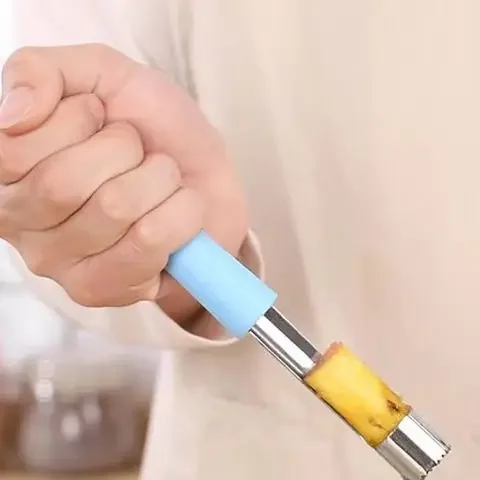 1 قطعة فاكهة من الفولاذ المقاوم للصدأ أخذ العينات الحمراء الكرز الكمثرى أخذ العينات الجوفية الفاكهة البذور الأساسية مزيل سكين الفاكهة الخضار أدوات