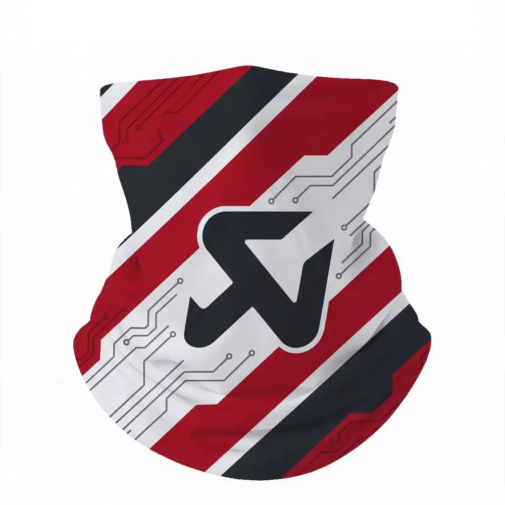 

FOR akrapovic UPF50+ Ice Silk Neck Gaiter Full Face Mask Cycling Motorcycle Fishing Breathable Sun Protection Face Cover