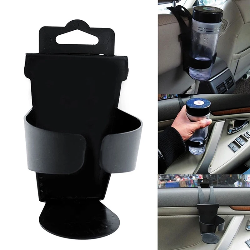 

Car Truck drink water botter holder Universal Black Beverage Cup Holder Auto Door Mount Drink Bottle stand