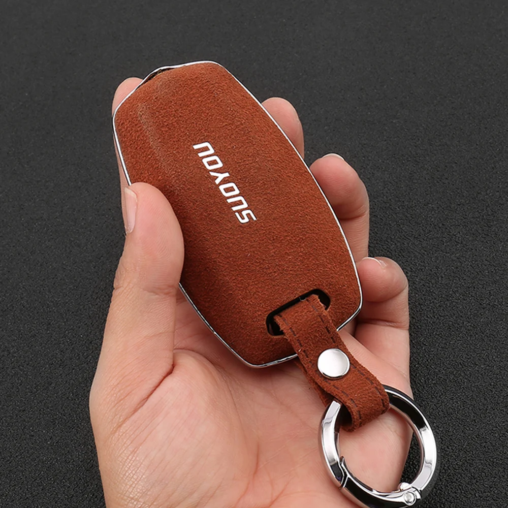 Good Quality New For 2021-2024 Haval H6 3rd Gen Fur Keycase High-end Interior Modification Fully Enclosed Protection Key Drop Re