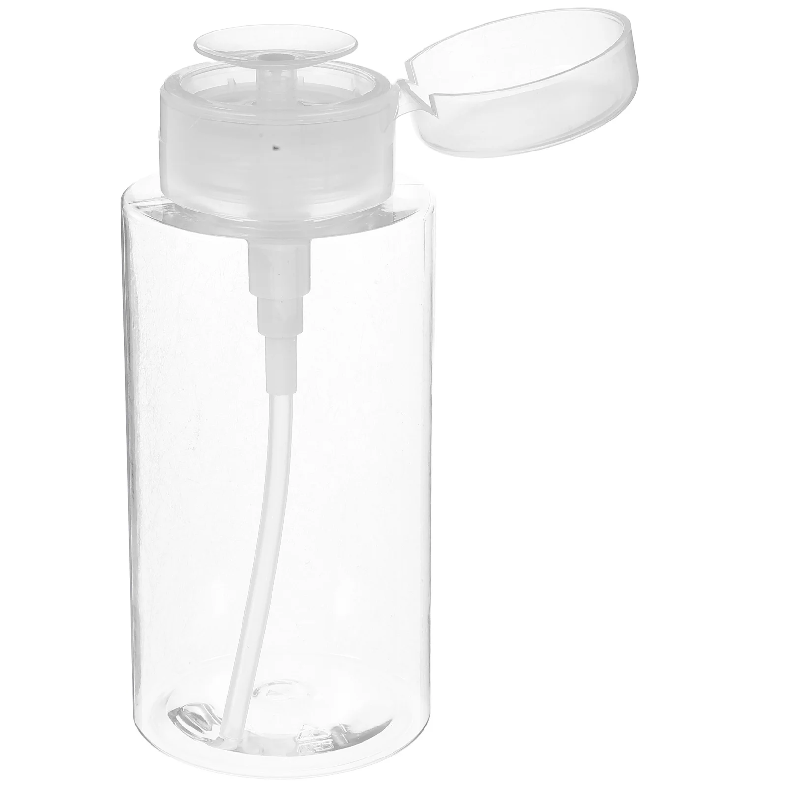 

1Pcs Pet Plastic 300Ml Makeup Remover Bottle Lightweight Travel Press Pump for Face Skincare Reusable Hydration
