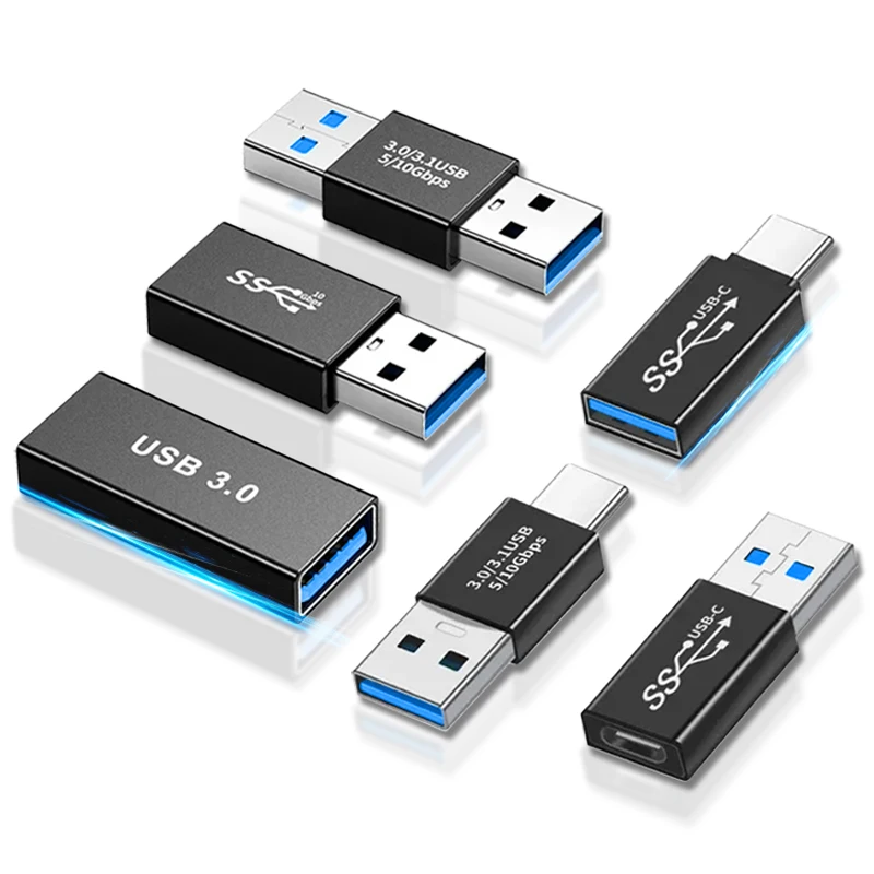 USB 3.0 Uitbreiding Adapter 10Gbps USB Type C Vrouwelijke Connector voor PC Computer Telefoon USB C Man-vrouw Uitbreiding plug Converter - afbeelding 2