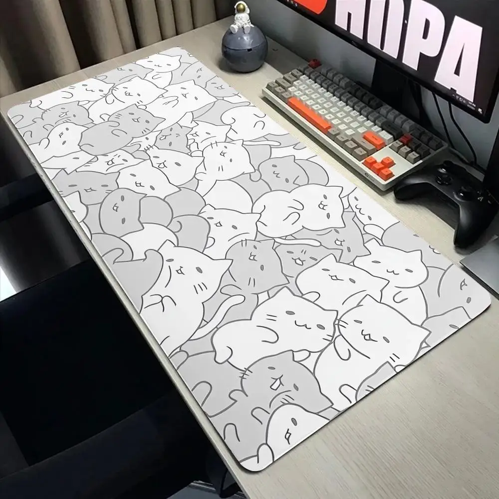 Коврик для мыши Mairuige с котом, резиновый, антискользящий — фото товара