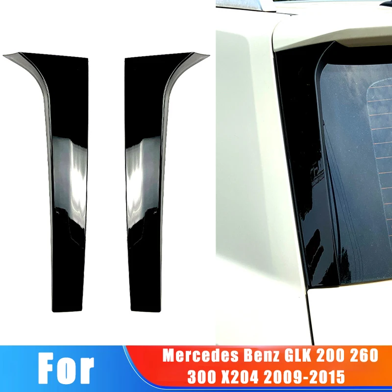 

For Mercedes Benz GLK 200 260 300 X204 2009-2015 Car Window Trim Lip Spoiler Side Wing Spoiler Car Stickers Accessories