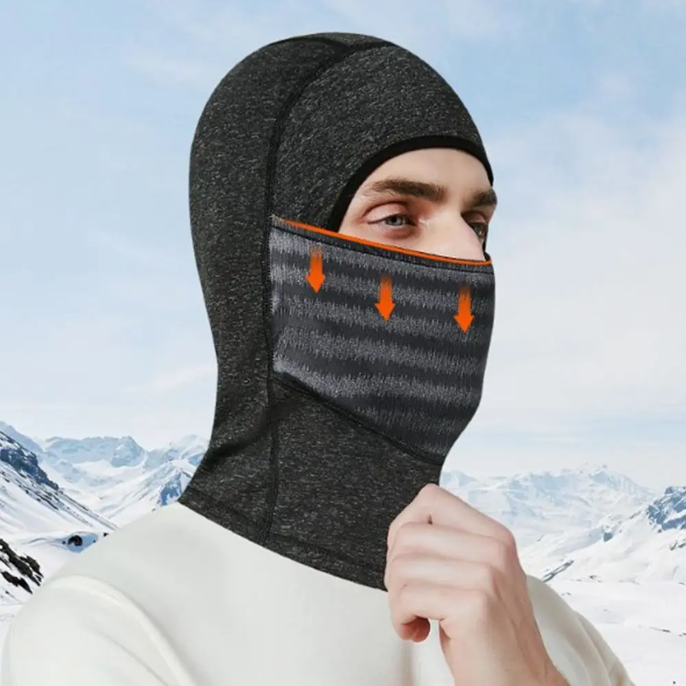 

Face Cover Warm Cycling Cap Dustproof Windproof Winter Motorcycle Balaclava Ear Protection Breathable Moto Full Face Mask