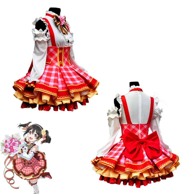 

Anime Love Live! Cosplay Costumes Flower Bouquet Arousa Kousaka Honoka Minami Kotori Ayase Eli Yuzawa Nico Cosplay Costume