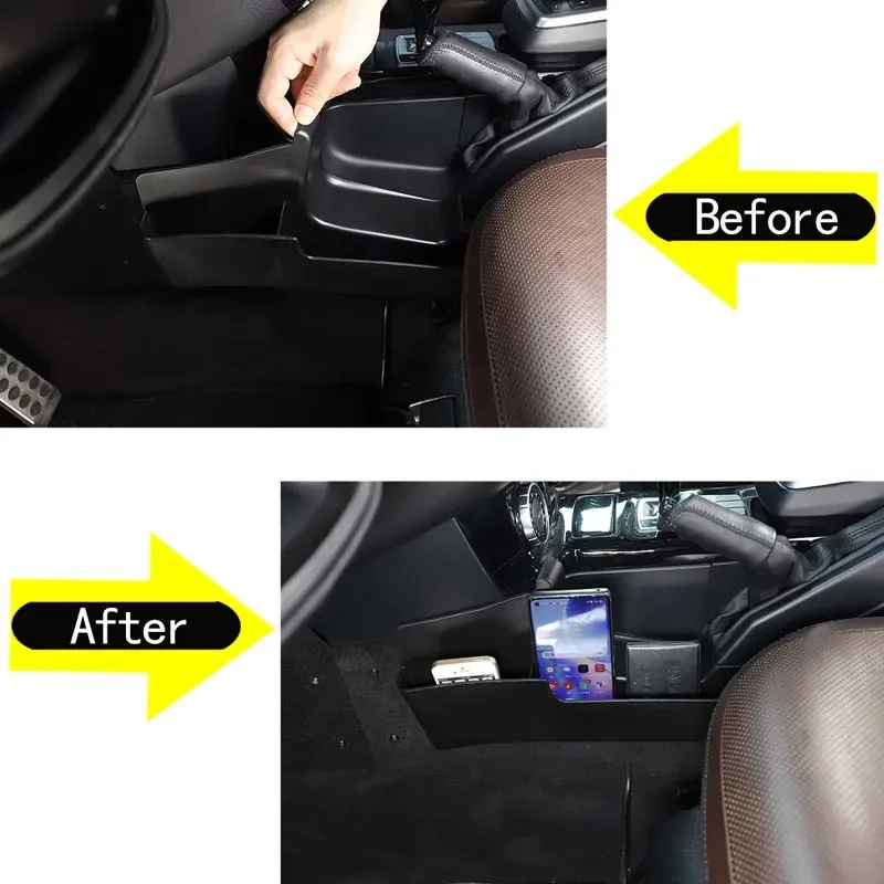 

For 2013-2018 Mercedes-Benz G-class W463 ABS car styling Central Control Handbrake Storage Boxmobile phone tray Car accessories