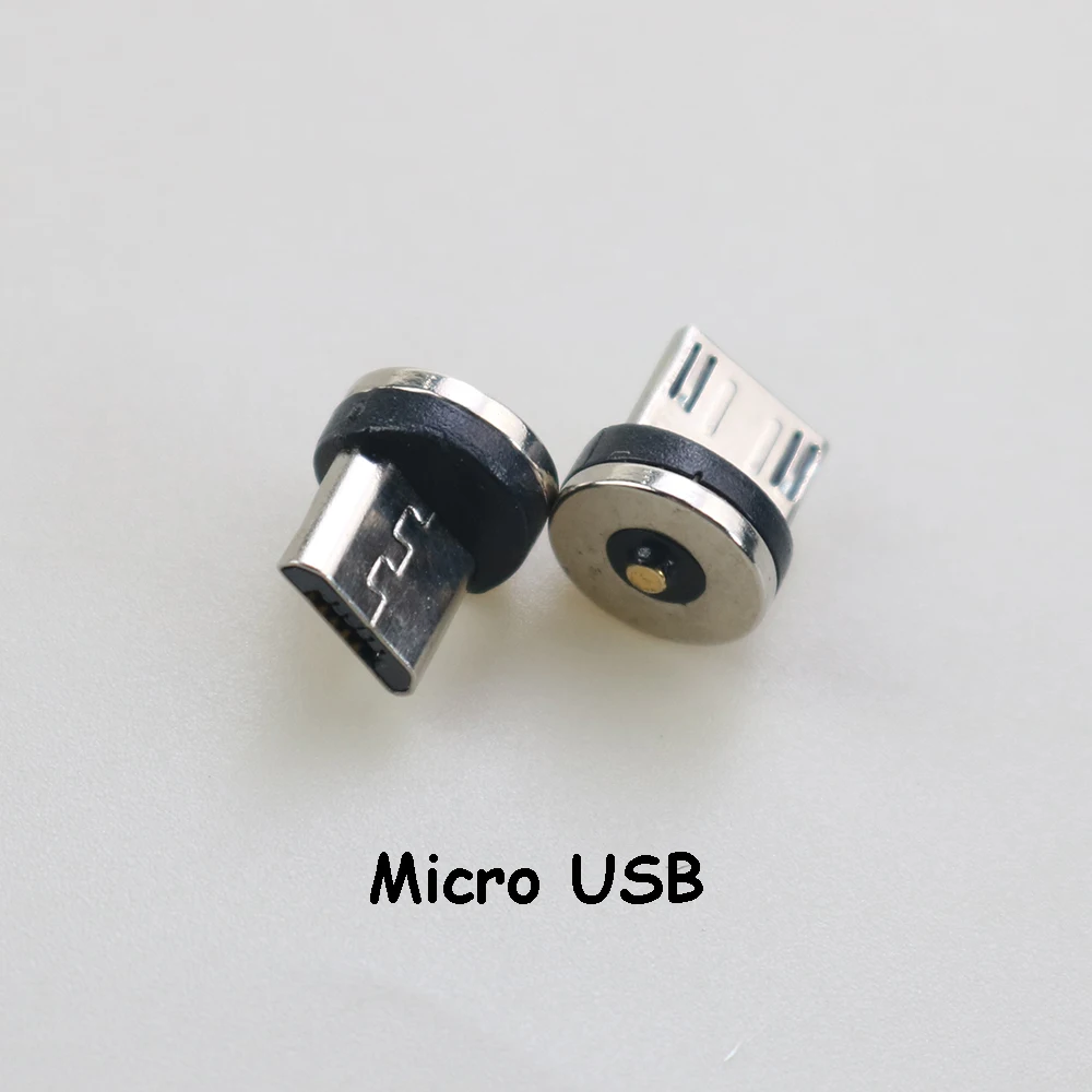 1Pcs Magnetic Seat Cable Adapter Micro USB Type C Dustproof Magnetic Tips For Iphone Magnet Charger Connector