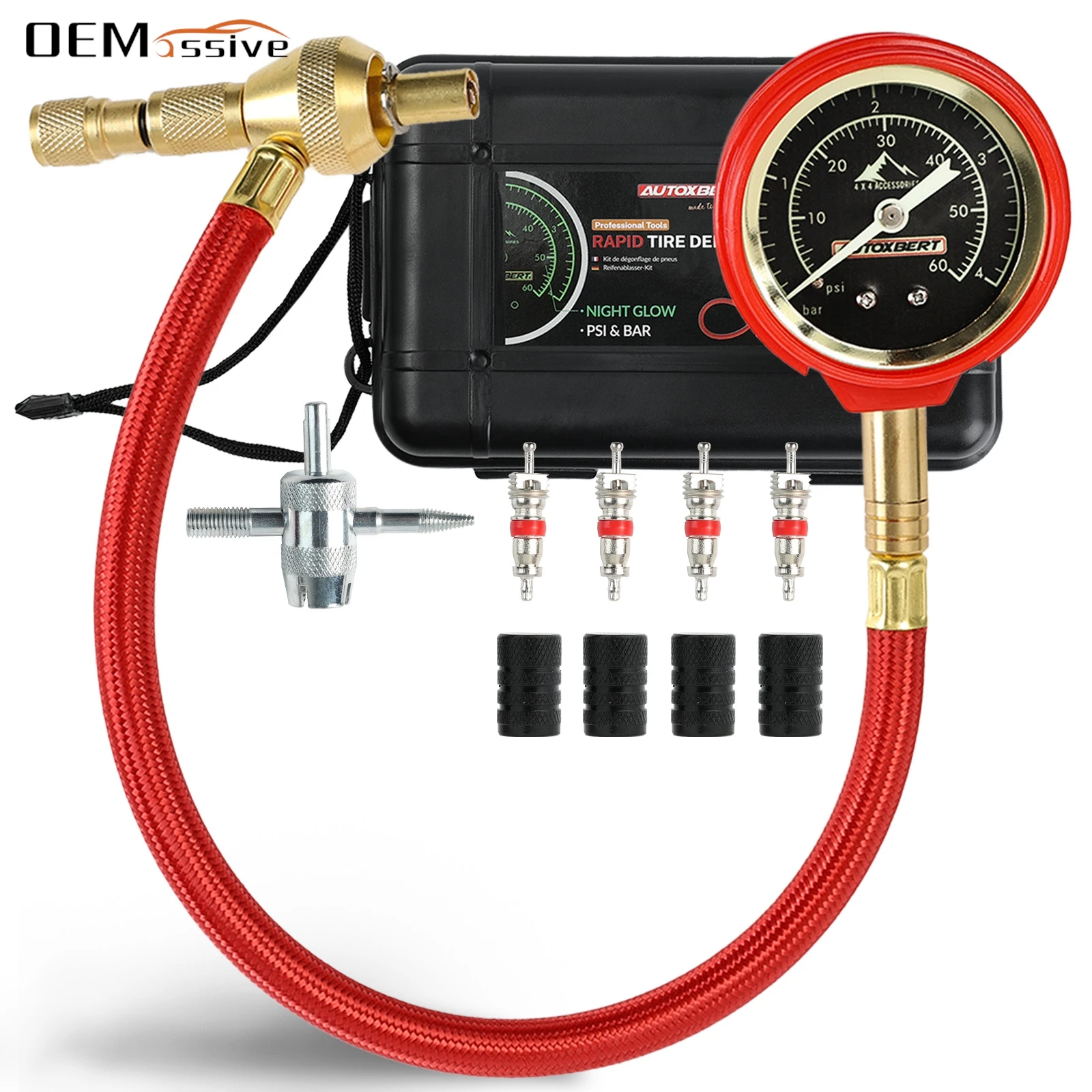 yZ[z0-60 PSI O[_C fAXP[ ^CCv x ± 1 PSI ^CQ[W ԁgbN SUV ATV W[v It[h 4x4 Lbg