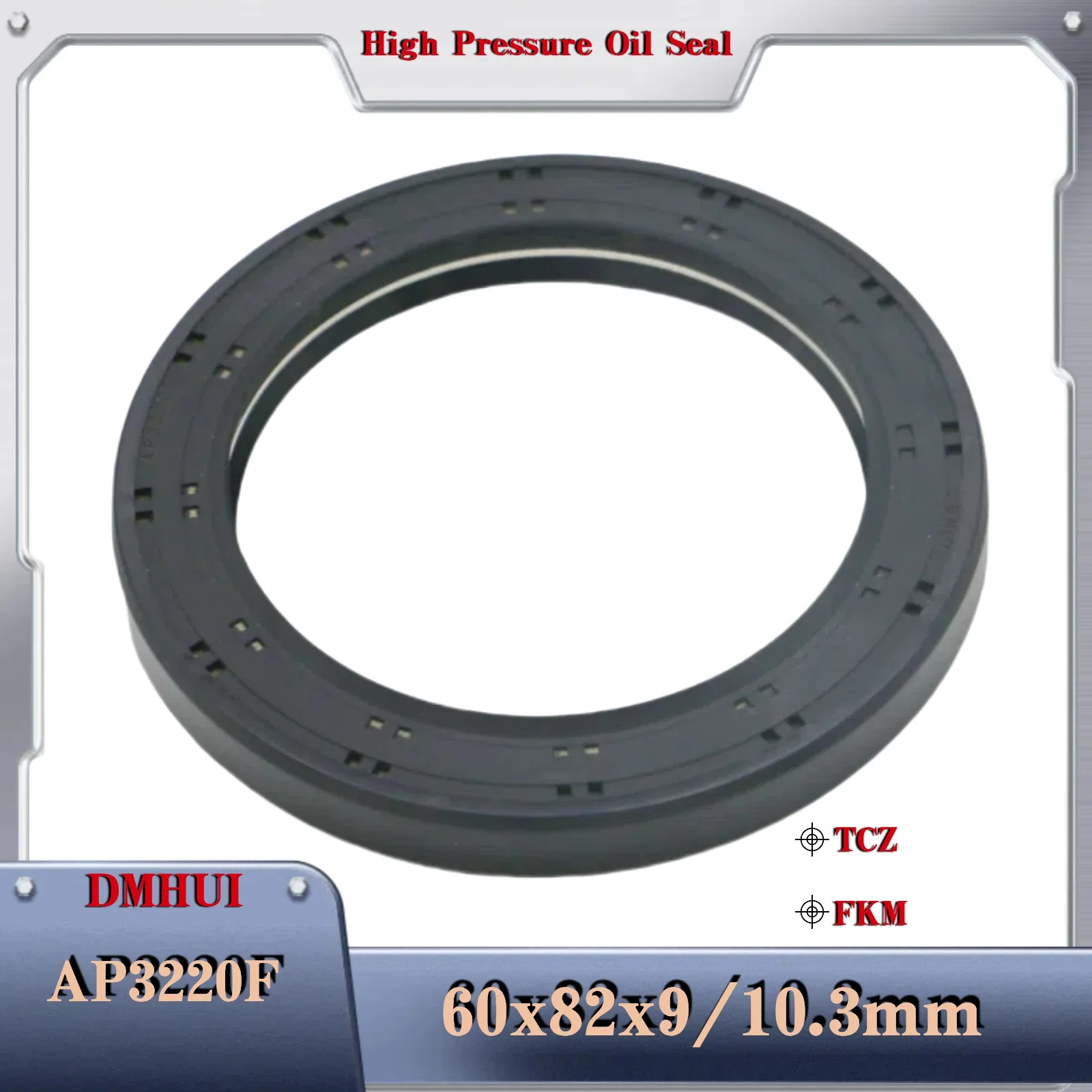 

Pressure type oil seal For AP3220F 60*82*9/10.3Hydraulic pump/motor oil seal 60X82X9/10.3 Rotary Shaft Seal