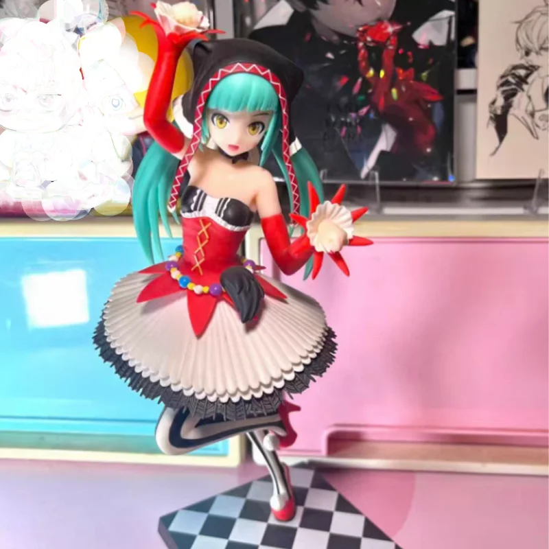 セガ純正-初音ミク-クラウン服-プロジェクト・ディバ-アーケード-フューチャー・トーン-spm-pvc-アニメ-フィギュア-モデル-コレクター-おもちゃ-ギフト-在庫あり