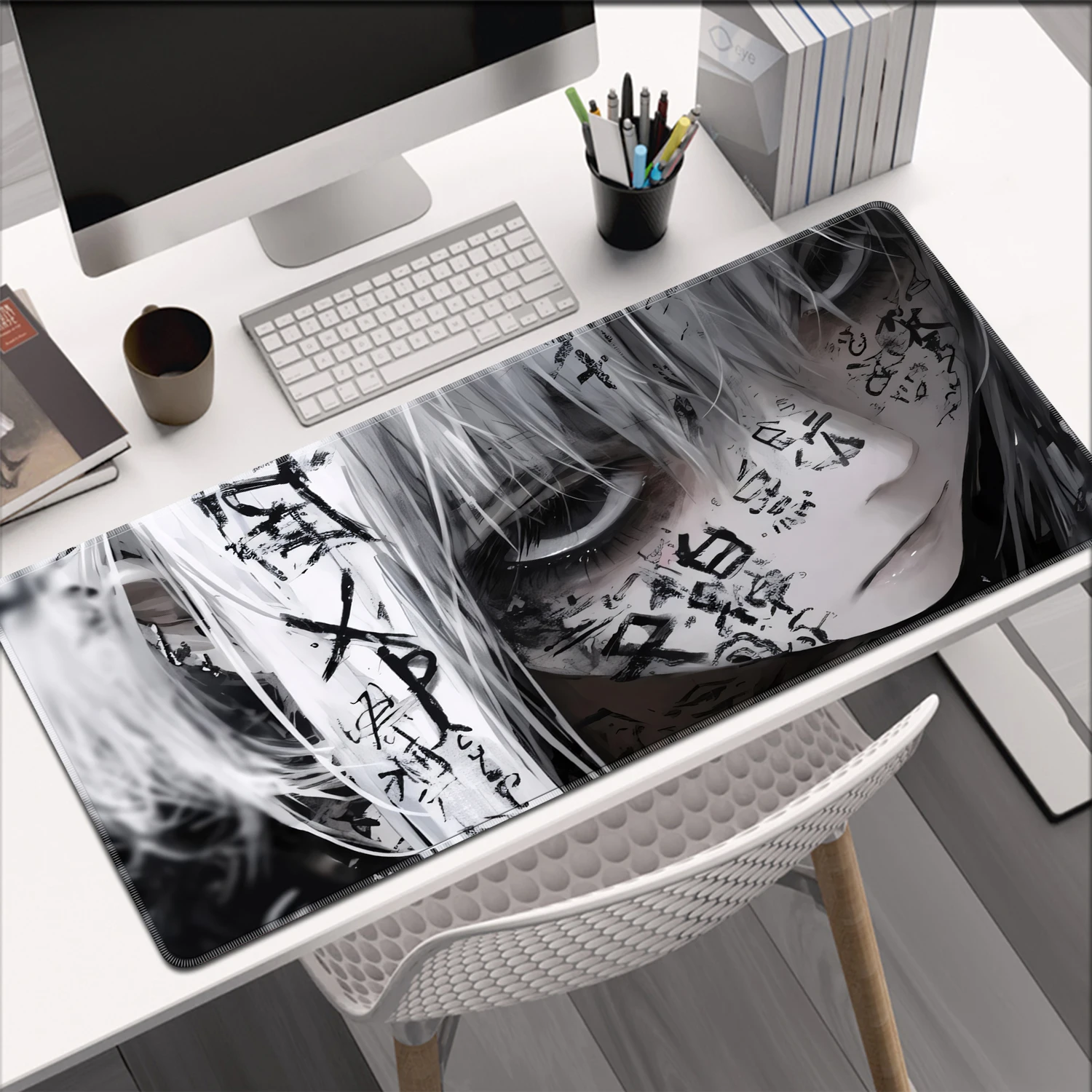 Esports Gaming Laptop - Alas Mouse Anime Girl 90x40cm Anti-Selip