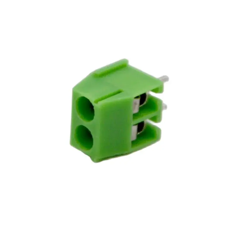 GONGFENG 1000pcs NEW PCB Terminal Connector Copper Square Straight Pin 3 bit 2 Can Splice Screw type Special Wholesale