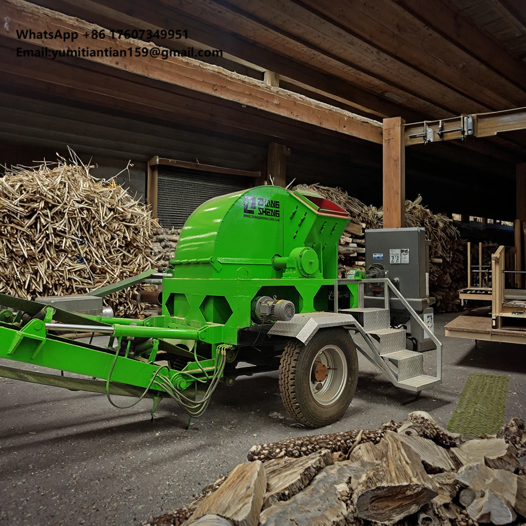 

Branch Crusher & Heavy Duty Tree Trunk Shredder for Industrial Forestry & Land Clearing Applications