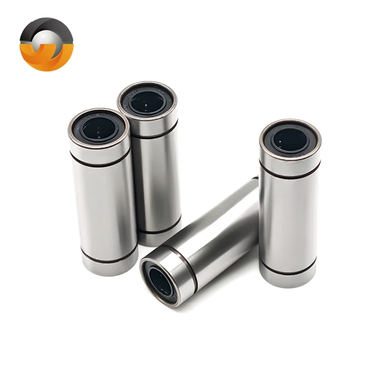 4/10Pcs LM8LUU Linear Bearing 8x15x45mm ABEC-7 Extended Linear Motion Bushing for 8mm Linear Shaft 3D Printer CNC Automation