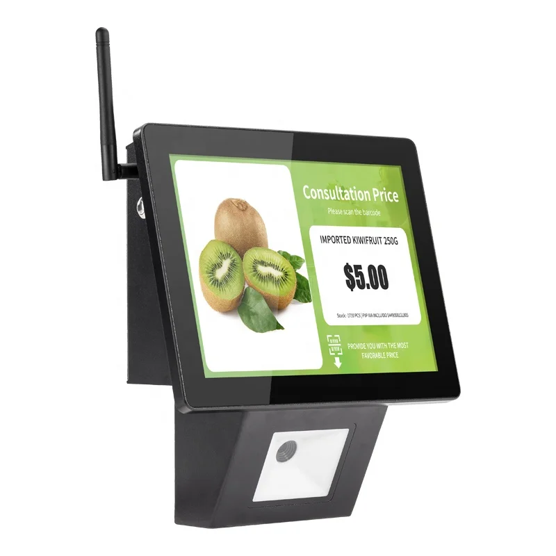 

8'' Price Checker Hardware Retail Shop Price Scan POS Price Checker With Scanner For Shops