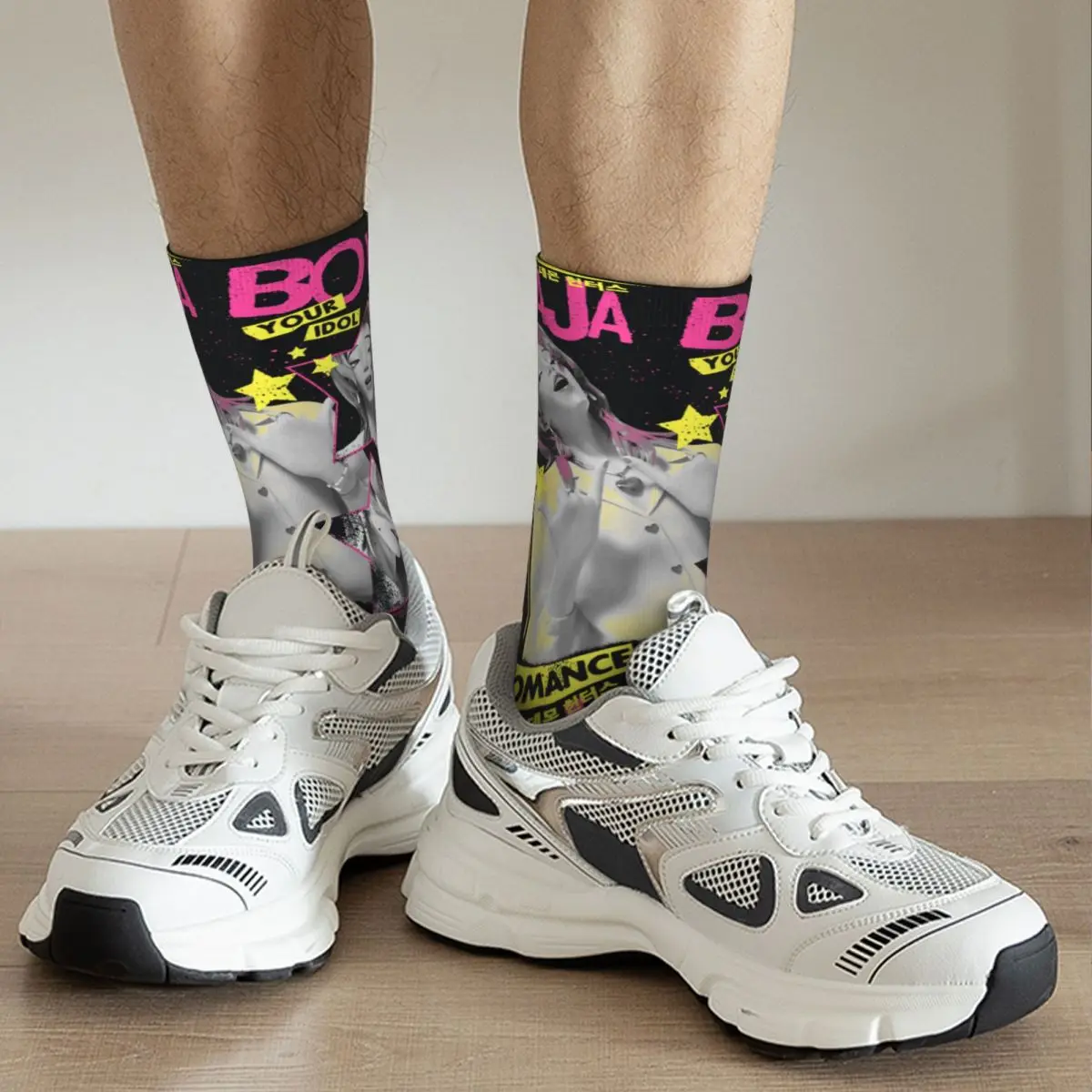 للجنسين الرجال الجوارب هالوين شيطان الصيادين ساجا بنين المعبود الرومانسية جوارب الخريف الجوارب غير رسمية سكيت عدم الانزلاق الجوارب