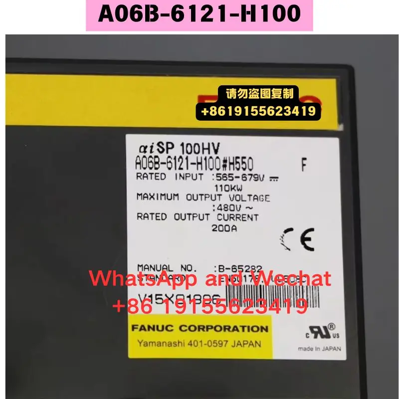 

Б/у драйвер A06B-6121-H100 Функциональный тест ОК