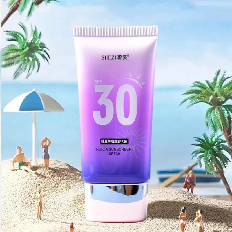 SPF30 Shezi Sunscreen Facial Body Whitening BB Cream Milk UV Sunblock Skin Protective Cream Anti-Aging Oil-control Moisturizing