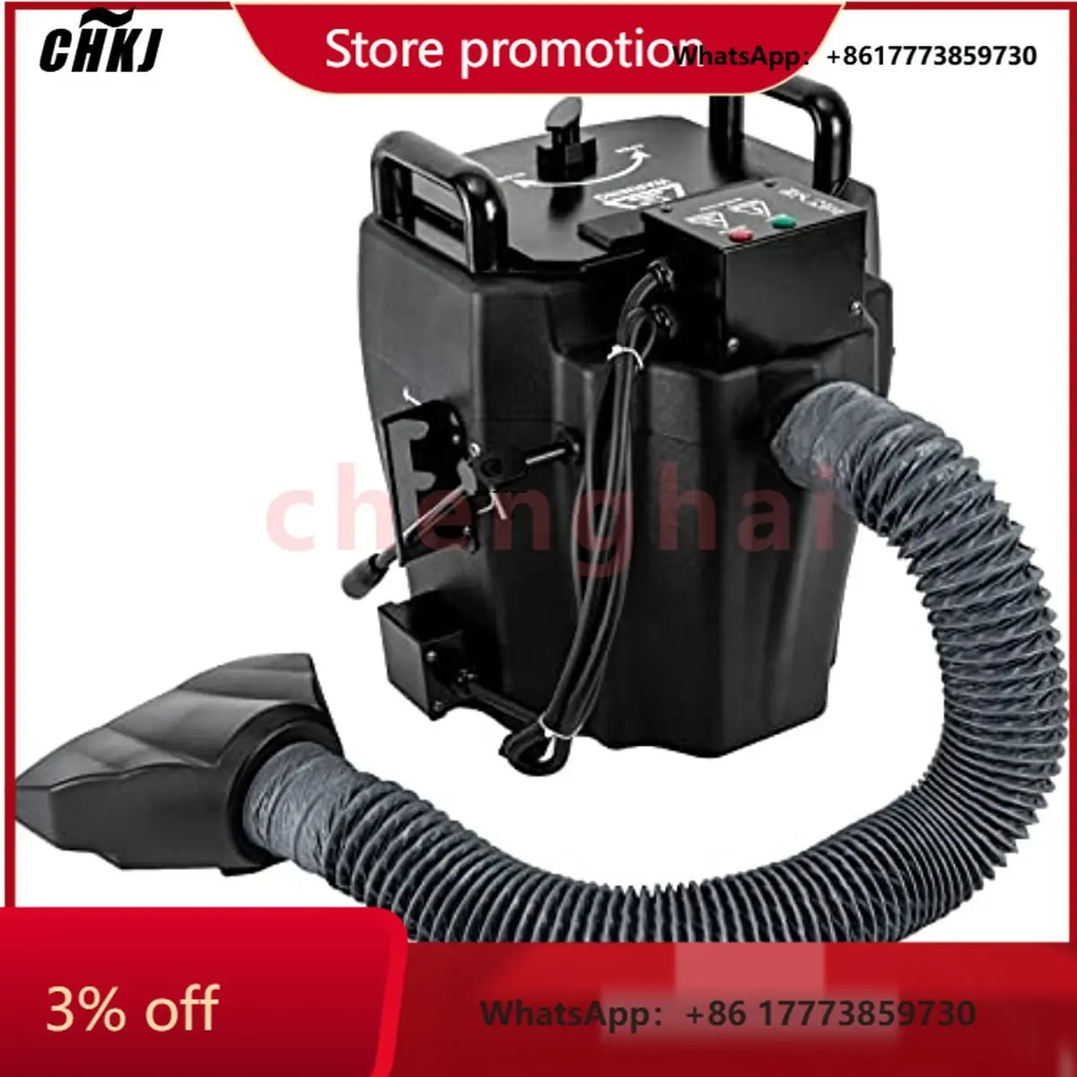 

CHKJ-NEW2025Topflashstar Dry Ice Fog Machine 6000w Thick White Fog Hot Selling Dry Ice Machine for Wedding Party Club Stage Effe