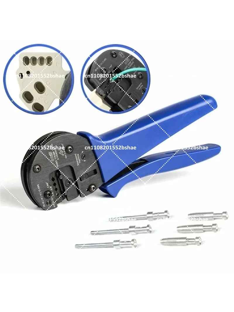 Ratchet Crimping Tool AWG 26-12 for Han Contacts with Locator Hand Crimper