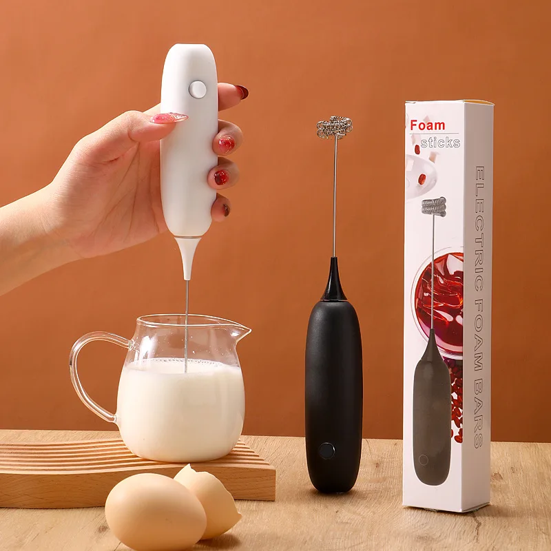 Mini Electric Whisk Foamer Blender Wireless Coffee Whisk Matcha Mixer Handheld Egg Beater Cappuccino Frother Mixer Kitchen Tools