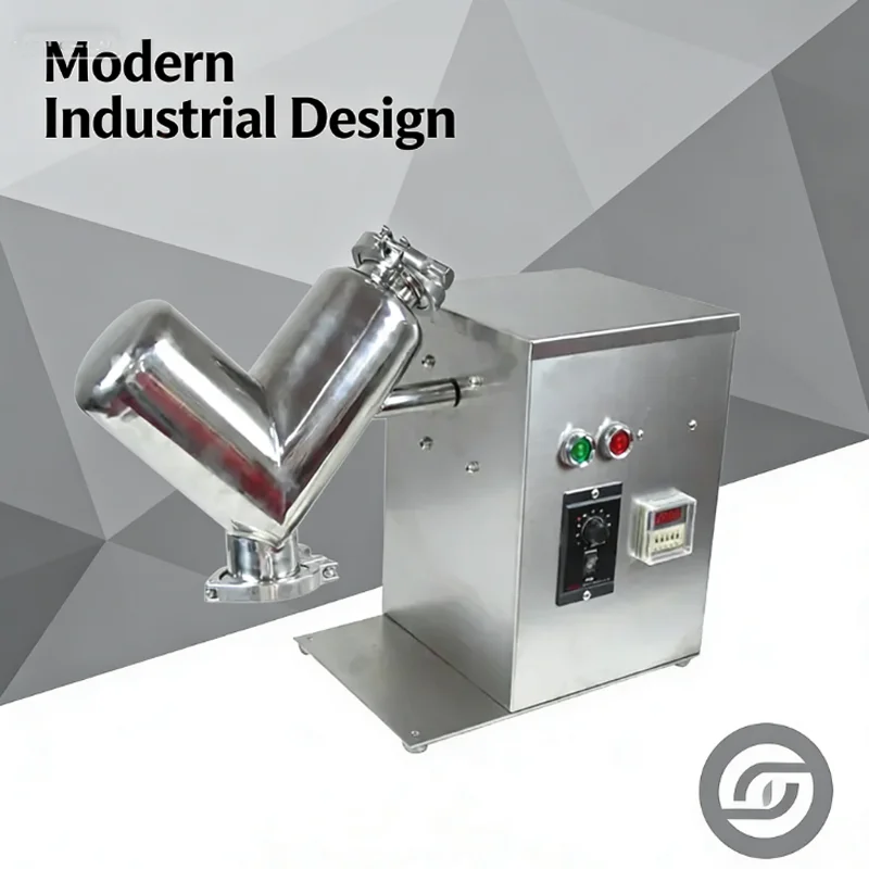 

V-Shaped Vanilla Flavor Blender Multi Functional Protein Powder Particle Blender