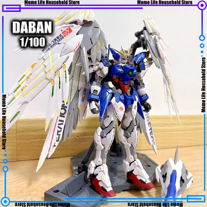 

In Stock DABAN 8820 MG 1/100 Hirm Xxxg-00w0 Wing Zero Ew Ver Assembly Model Kits Anime Action Figure Robot Plastic Model Toys