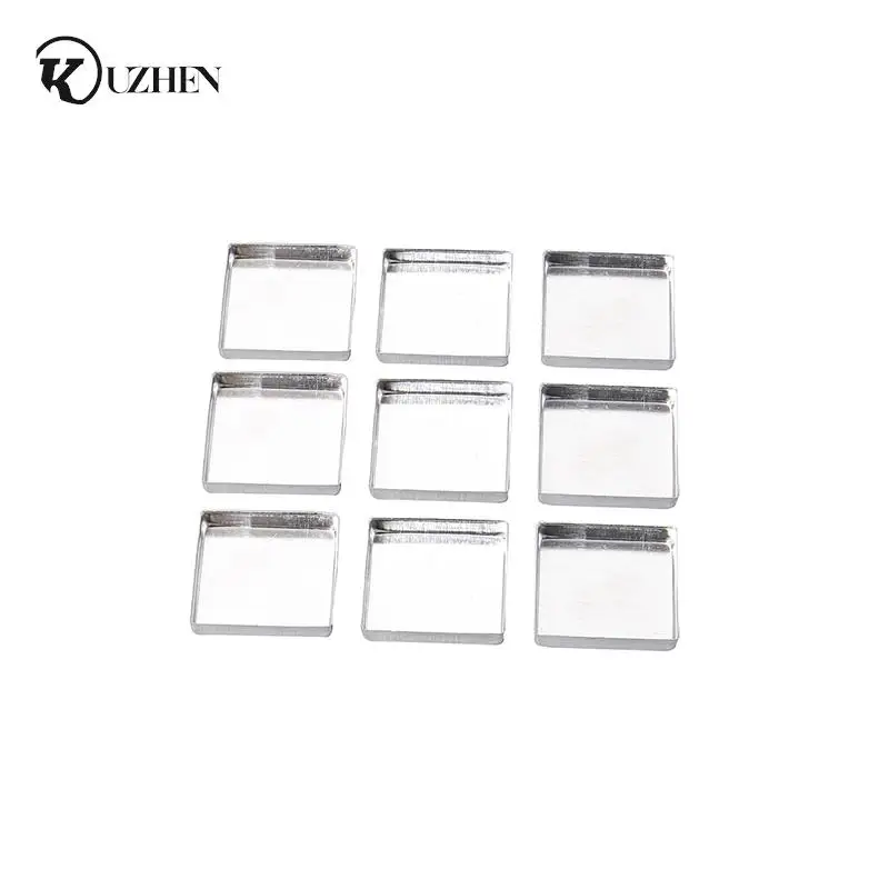 Empty 9 Grids Eyeshadow Palette Eye Makeup Storage Dish For Women Girls Makeup Beginners DIY Eye Shadow Tool