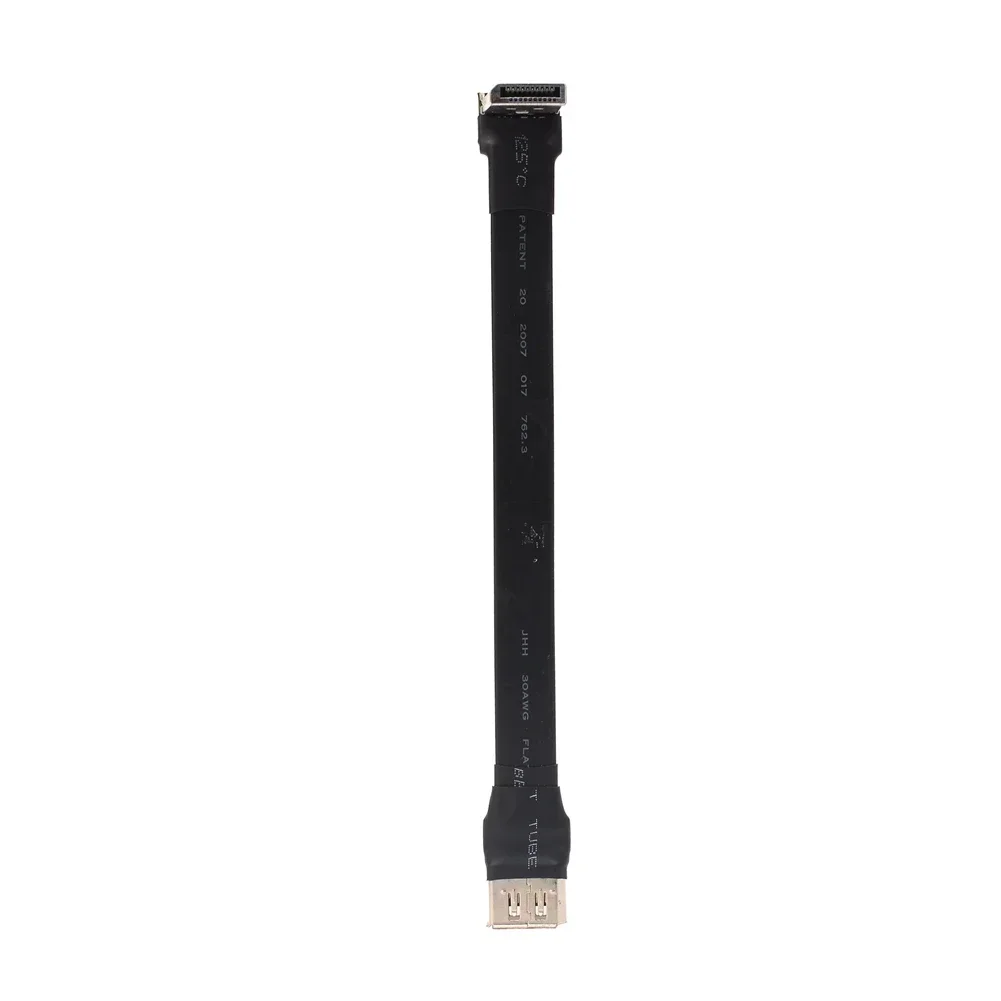 Cable de extensión DisplayPort V1.2 DP a DP 4K 60Hz adaptador en ángulo de 90 grados 5CM-3M puerto de pantalla FPC Cable plano hembra-macho