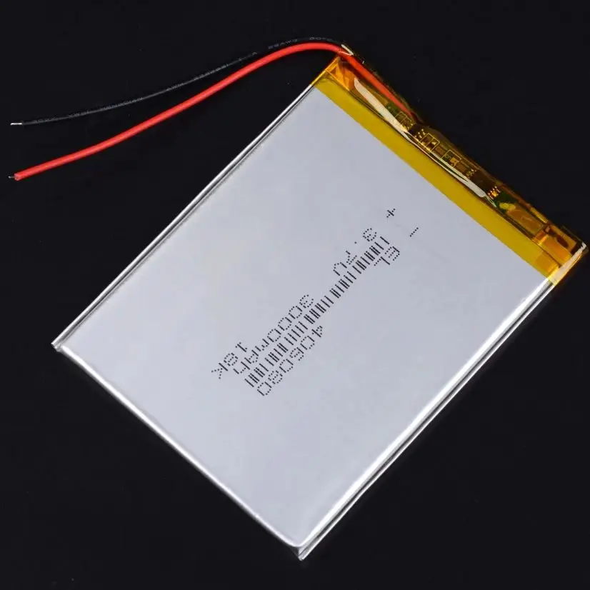 3.7V 2500mAh 306080 충전식 리튬 폴리머 배터리 Li-Po 배터리 406080 506080 606080 706080 806080
