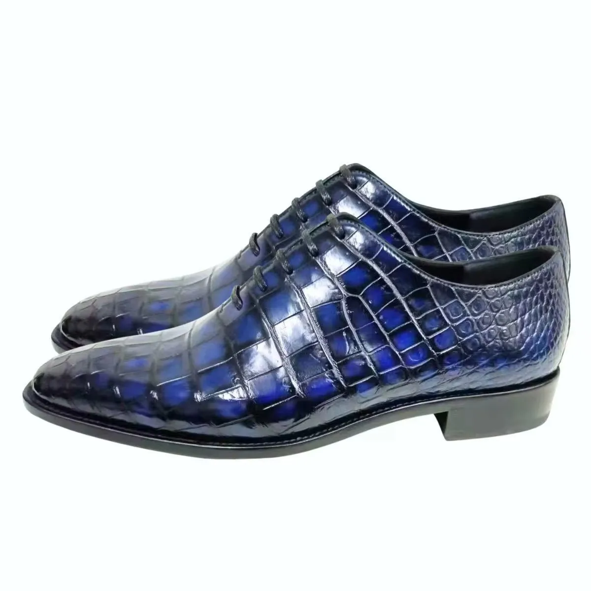 yingshang new men dress shoes men formal shoes crocodile shoes male wedding business office shoes